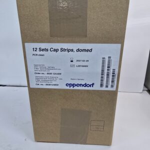 NEW - Eppendorf PCR Cap Strips, Domed (0030124839)