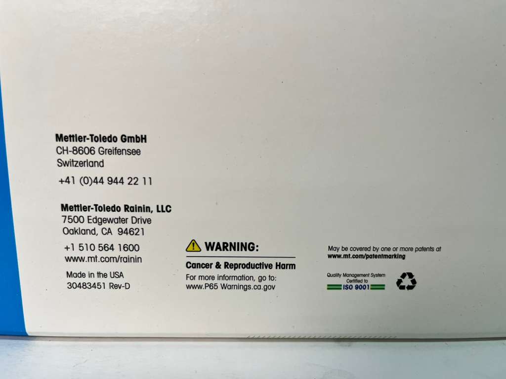 Racked tips, 1200 μL max. volume, for Rainin pipettes with LTS ...