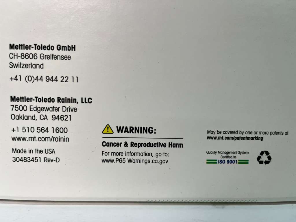 Racked tips, 1200 μL max. volume, for Rainin pipettes with LTS ...