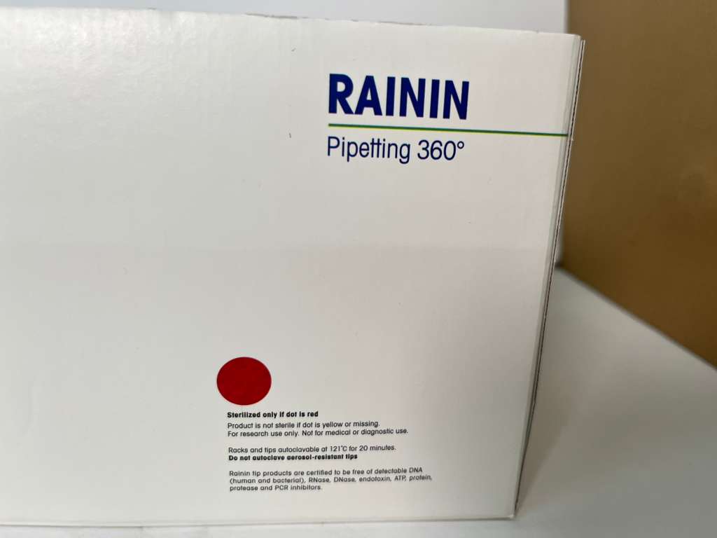 Racked tips, 1200 μL max. volume, for Rainin pipettes with LTS ...