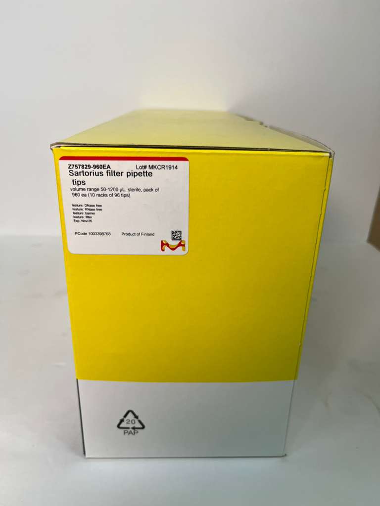 NEW-Safetyspace® Filtered Pipette Tips, Racked - UnumLab