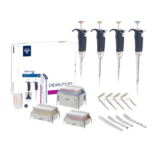NEW - Gilson PIPETMAN L Starter Kit, 4 Pipette Kit, P2L, P20L, P200L, P1000L (F167370)