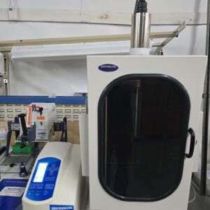 Branson Ultrasonics Sonifier SFX250 Cell Disruptor w/ Converter and Sound Enclosure