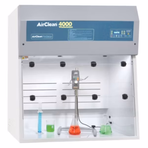 NEW - AirClean Systems 4ft Polypropylene Total Exhaust Fume Hood, AC4000TE