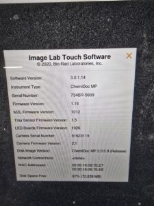 Bio-Rad ChemiDoc MP Gel & Blot Imaging System - photo 2
