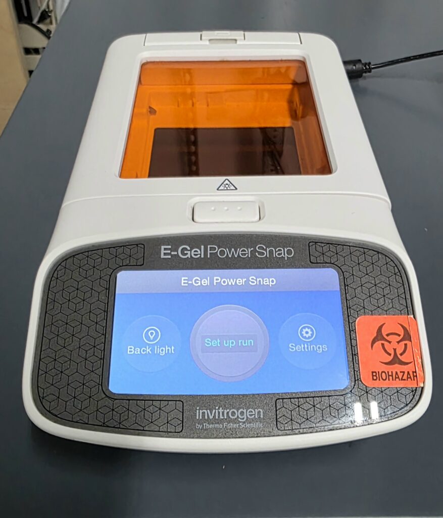 Invitrogen E-Gel Power Snap electrophoresis device G8100 with Power Snap Camera G8200 photo 2