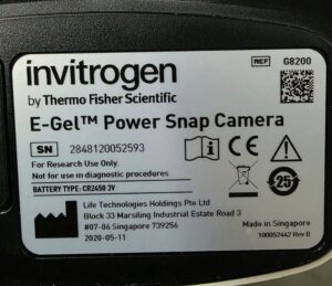 Invitrogen E-Gel Power Snap electrophoresis device G8100 with Power Snap Camera G8200 photo 7