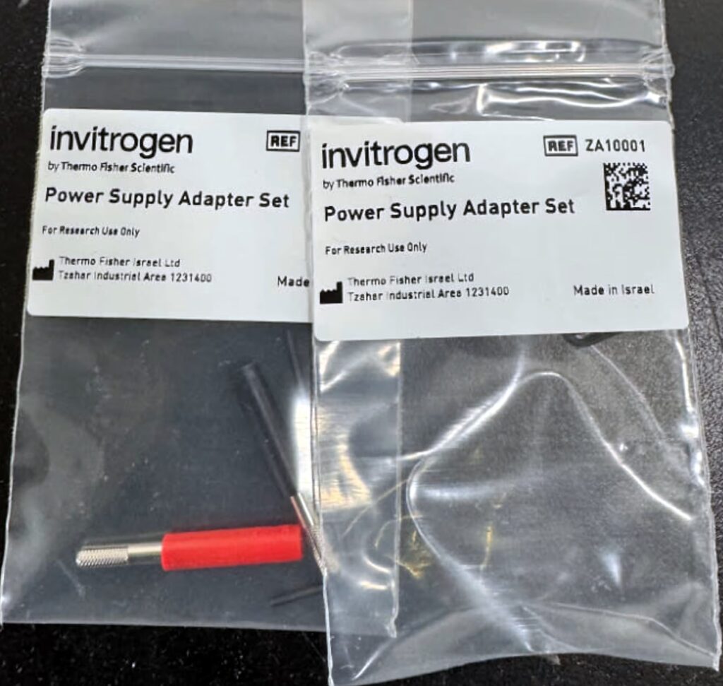 Invitrogen Power Supply Adapter Sets ZA10001