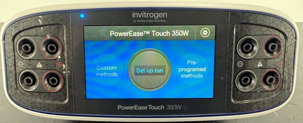 Invitrogen PowerEase Touch 350W touchscreen