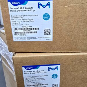 Millipore Opticap XL 4 capsules, Durapore 0.22 µm, KVGLA04TT3, sealed boxes of 3