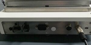Sartorius Cubis MCA4202S rear panel interface ports
